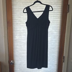 Attention Black Midi Dress